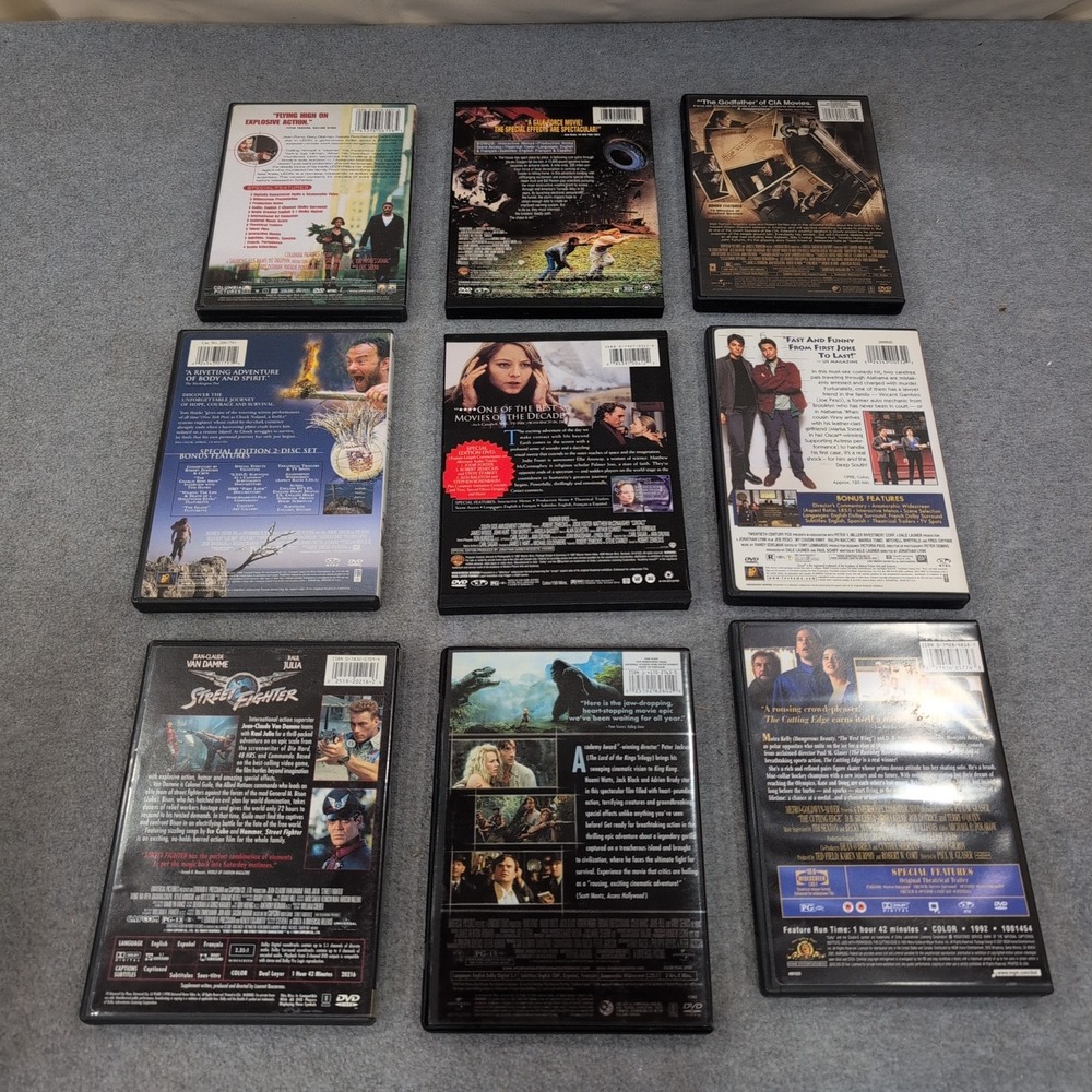 Classic Film Canon DVD Movie Lot 9 Films Cast Away My Cousin Vinny King Kong - Picture 2 of 2